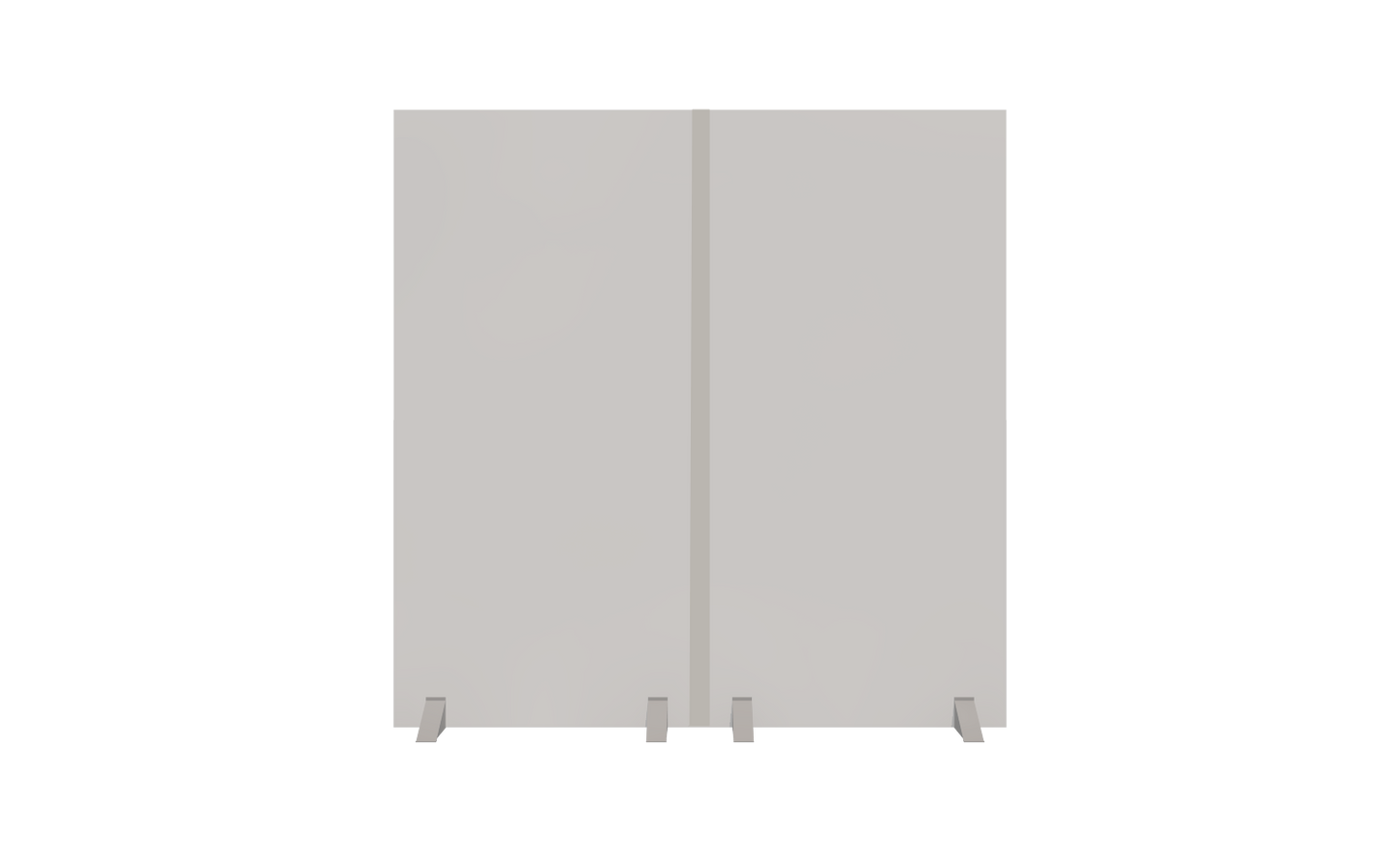 8 Feet Flat Backdrop with Standee Bases