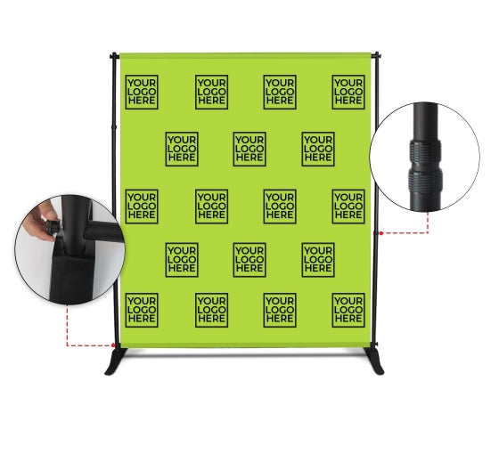 Adjustable Banner Stand Backdrops